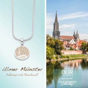 Silber Anhänger - Ulmer Münster